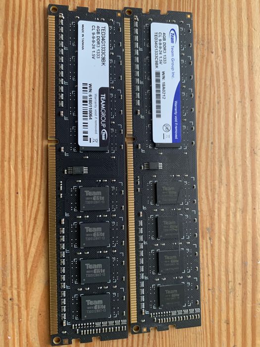 2 Комплекта ОЗУ DDR3