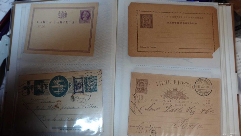 Envelopes postais muito antigos