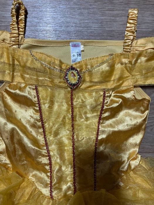 Сукня принцеса бель 9-10 років зріст 130-140 красуня та чудовисько