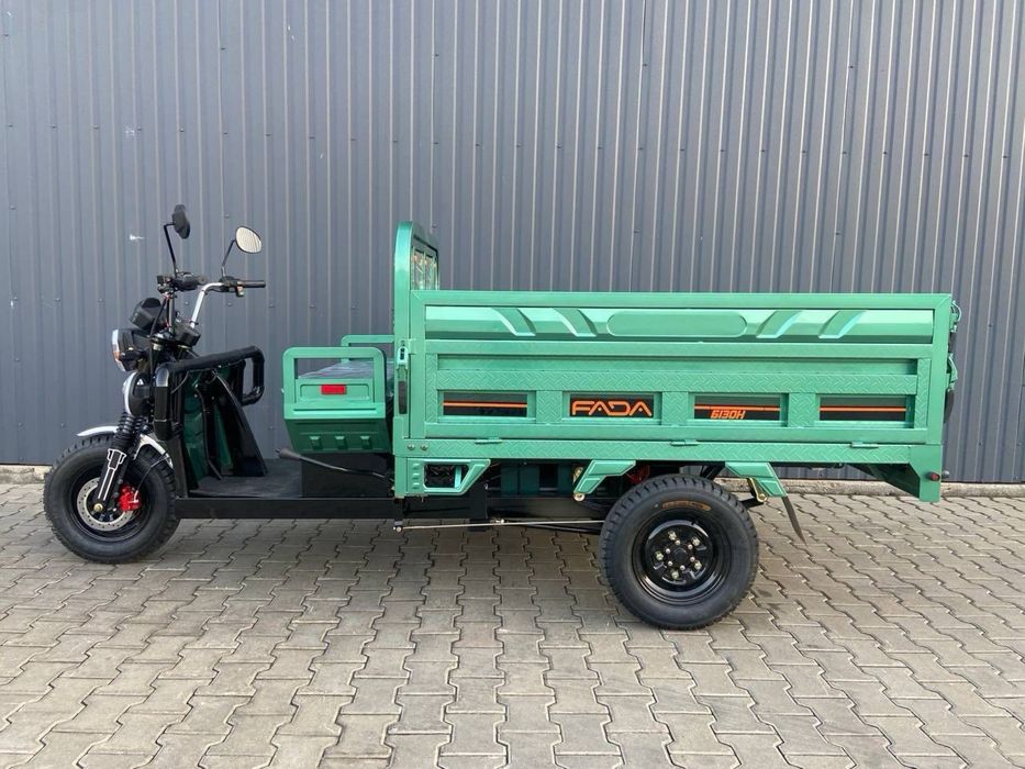 Вантажний груз Електротрицикл Муравей Fada  Мул, Вол, Бізон 2 квт