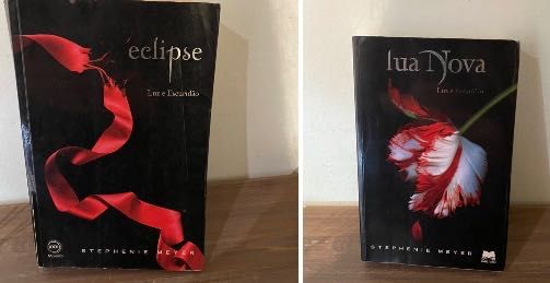 Lua Nova e Eclipse – Saga Crepúsculo – PORTES INCLUÍDOS