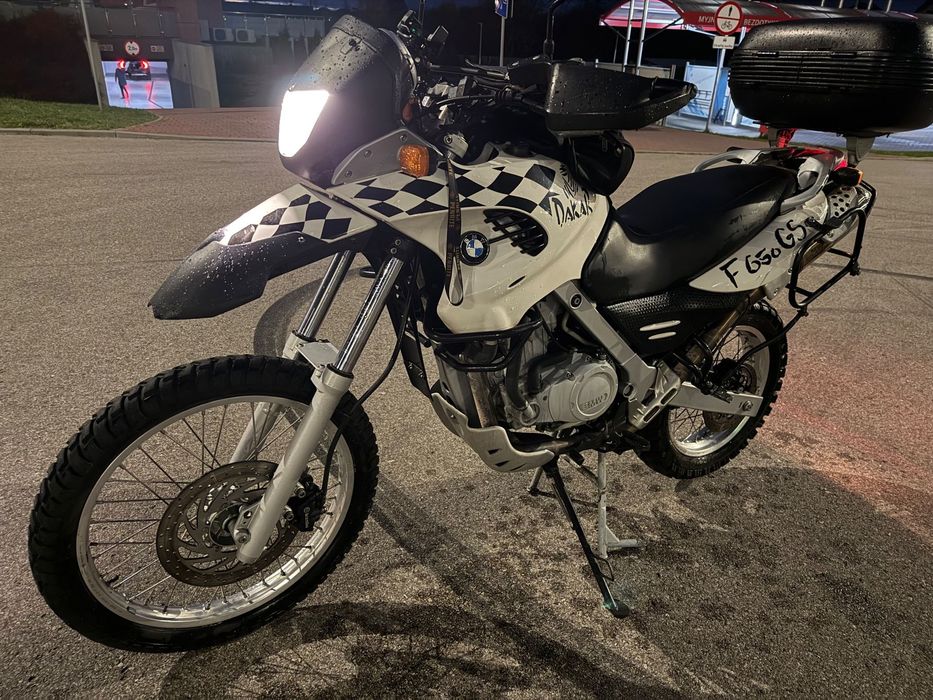 BMW F BMW F650GS DAKAR. Zadbany. Po serwisie.
