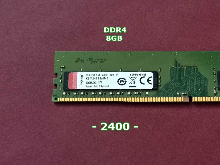 DDR4 8GB KingSton 2400 -Komputer
