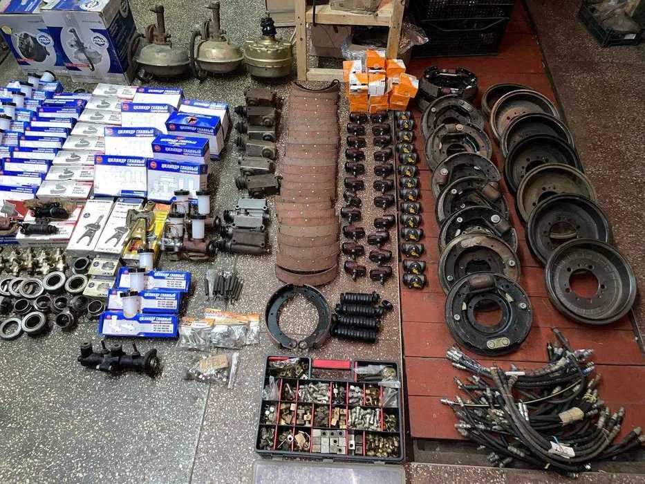 Деталі тормозів, зчеплення Уаз 452, Уаз 469, Уаз Буханка, Газ 21, Газ 24, Волга, Газ 2410, Уаз 3151, Уаз 3303