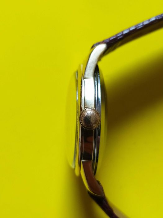 Omega cal.501 stalowo- złota z 1956 roku na dobrym chodzie