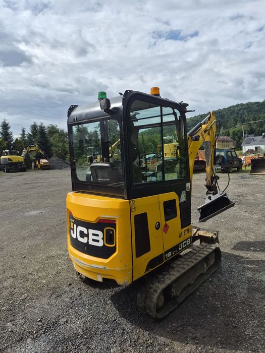 JCB 16C-1 Koparka minikoparka gąsienicowa, 2021r. 1343mtg. rozsuwane gąsienice