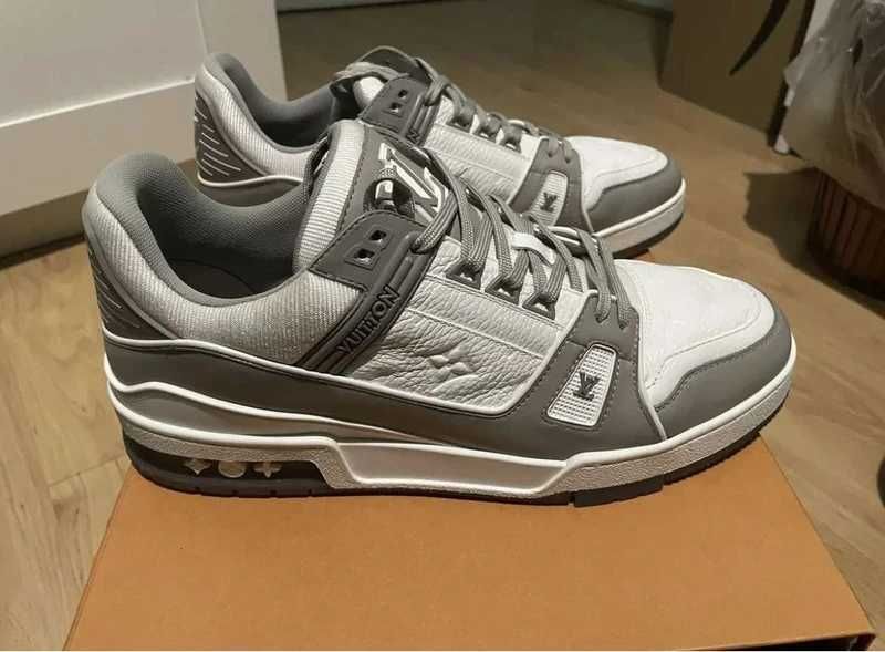 Louis Vuitton LV Trainer Grey White R.39