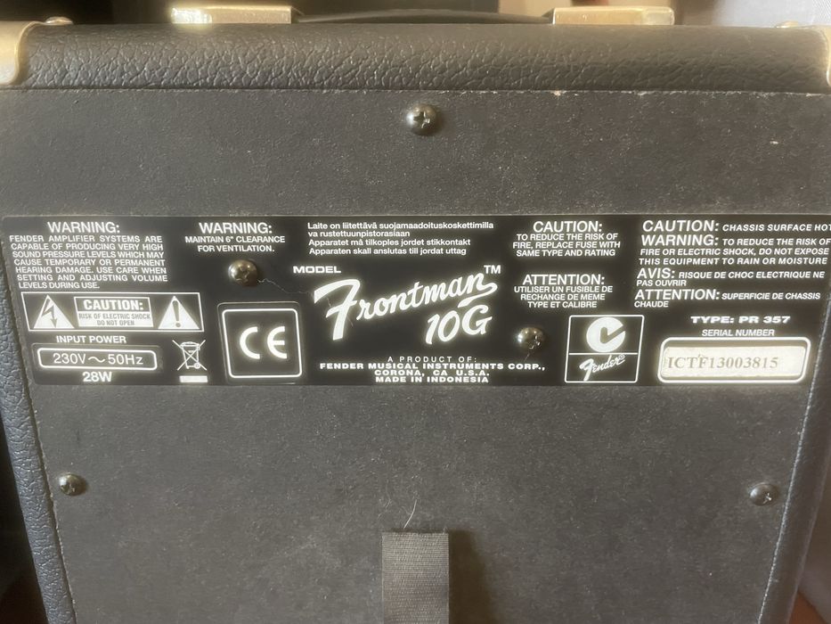 Fender Frontman 10G