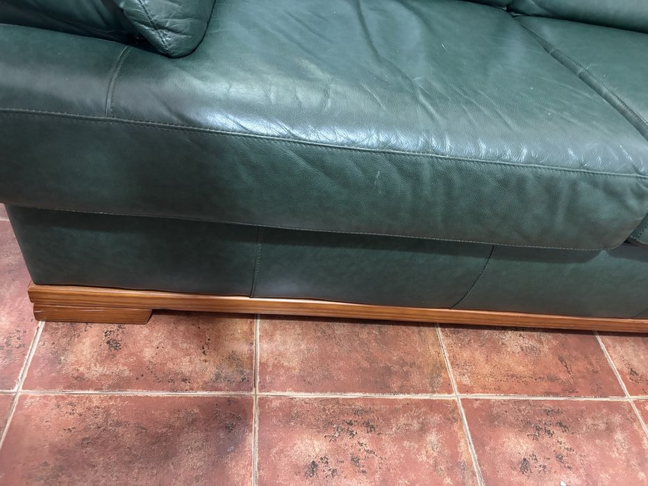 Sofa verde polipele