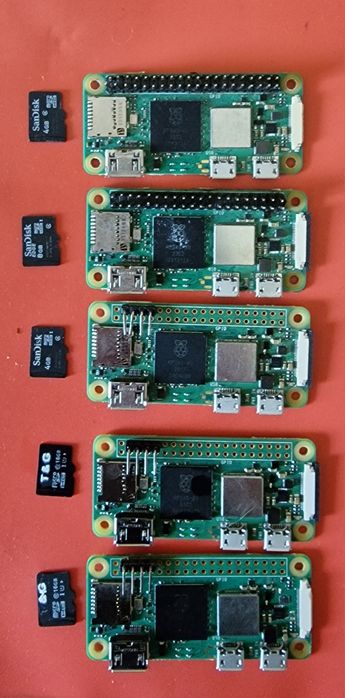 Неробочі Raspberry Pi zero 2W мікрокомп'ютер, бу