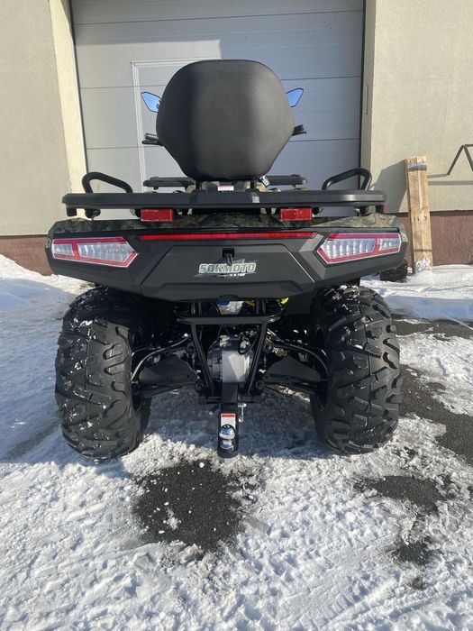 Електричний квадроцикл SokMoto Raptor EV 15кВт 4х4: 372 000 грн
