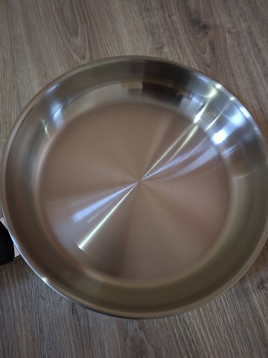 Сковорода Tefal с крышкой нержавеющая сталь