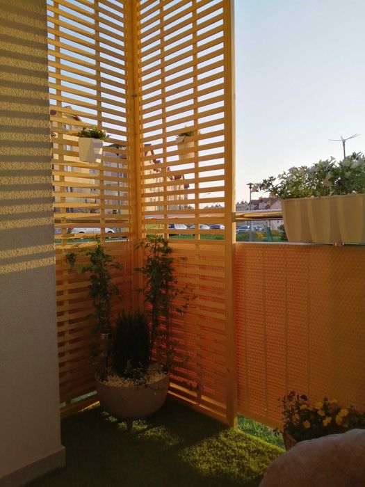 Zabudowa balkonu. Osłona Pergola, Ścianka balkon Płot tarasowy CAŁA PL