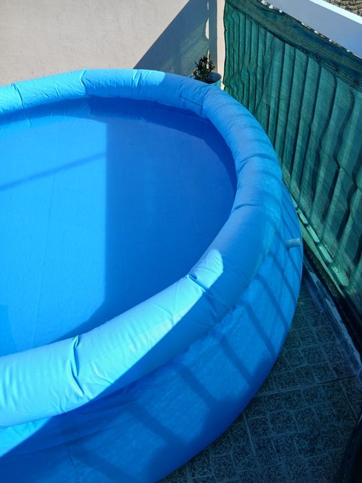 Piscina e filtro