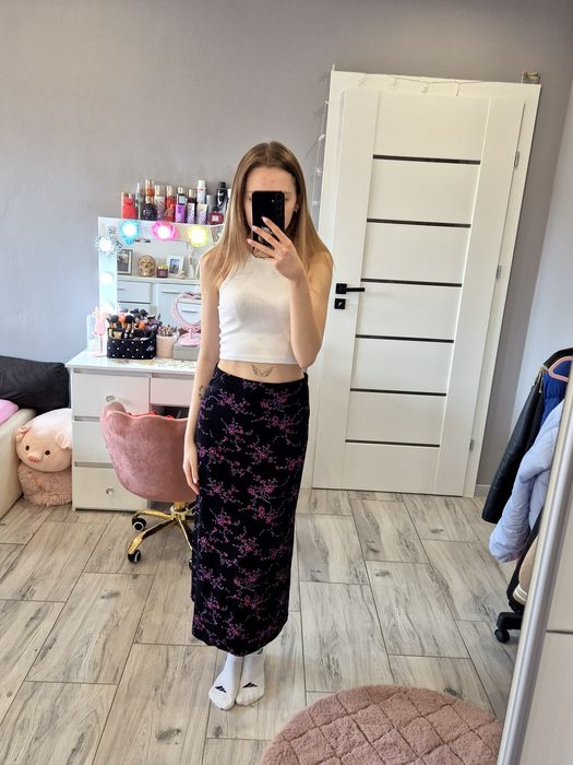 Letnia spódnica maxi 88%wiskoza