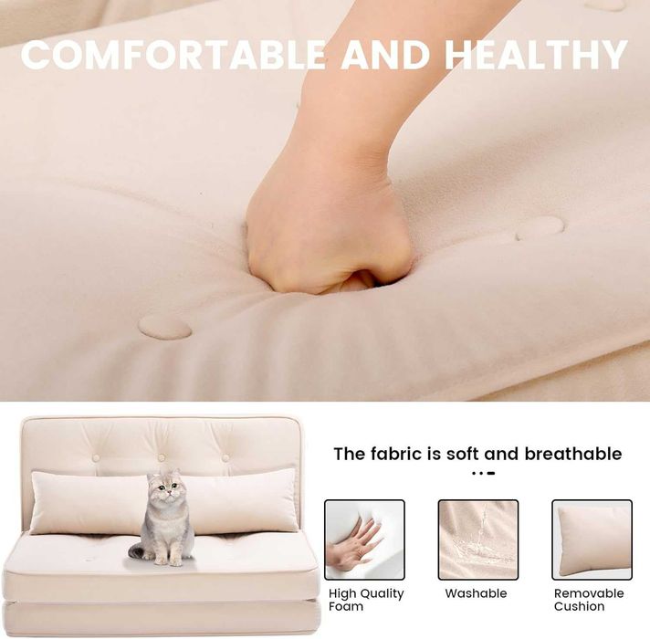 Nowa rozkładana sofa leniwa / fotel / łóżko / leżanka / COMHOMA !W230!