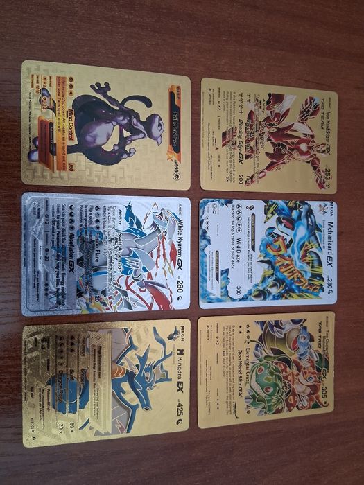 Zestaw 6 Kart pokemon