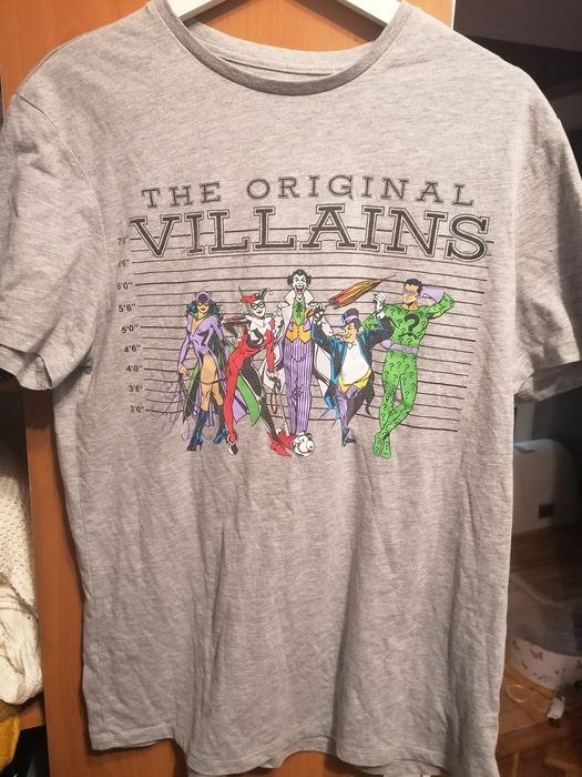 Koszulka dc villains rozmiar L
