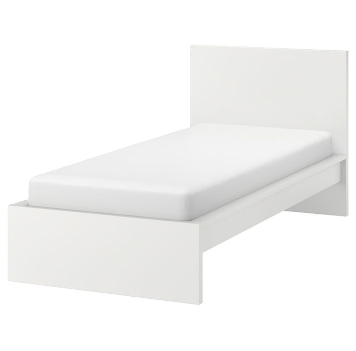 Cama (90)  e mesa cabeceira MALM
