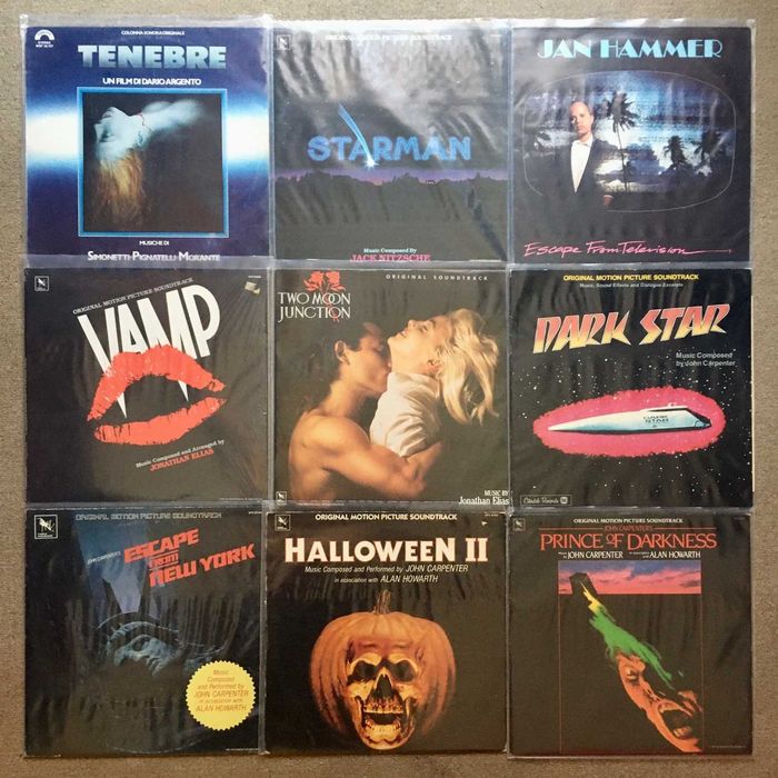 Discos vinil LP álbuns - bandas sonoras de filmes