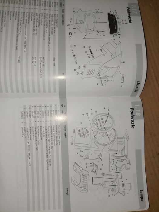 Nowy katalog czesci instrukcja obsługi rama silnik simson sr50
