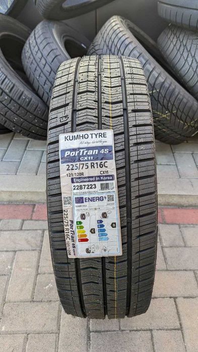 Шина розпаровка 225/75 R16C 121/120R Kumho PorTran 4S CX11