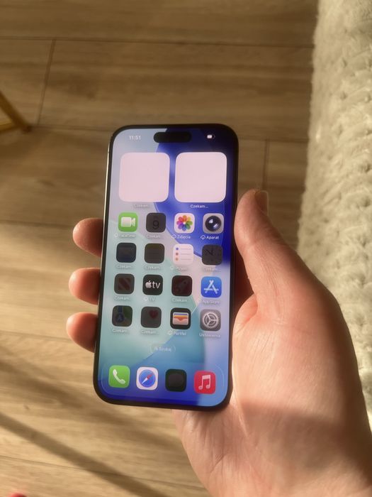 Iphone 15 pro 256 gb black ideał