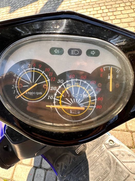 скутер yuki shotgun 50кубовий обмежувач 45км/ч