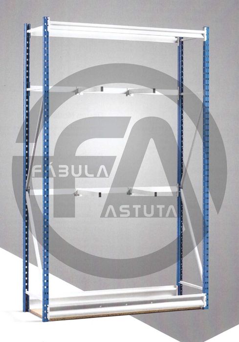 Estante de arrumação vertical