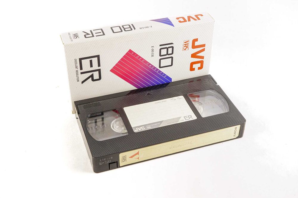 Conjunto de 4 cassetes VHS