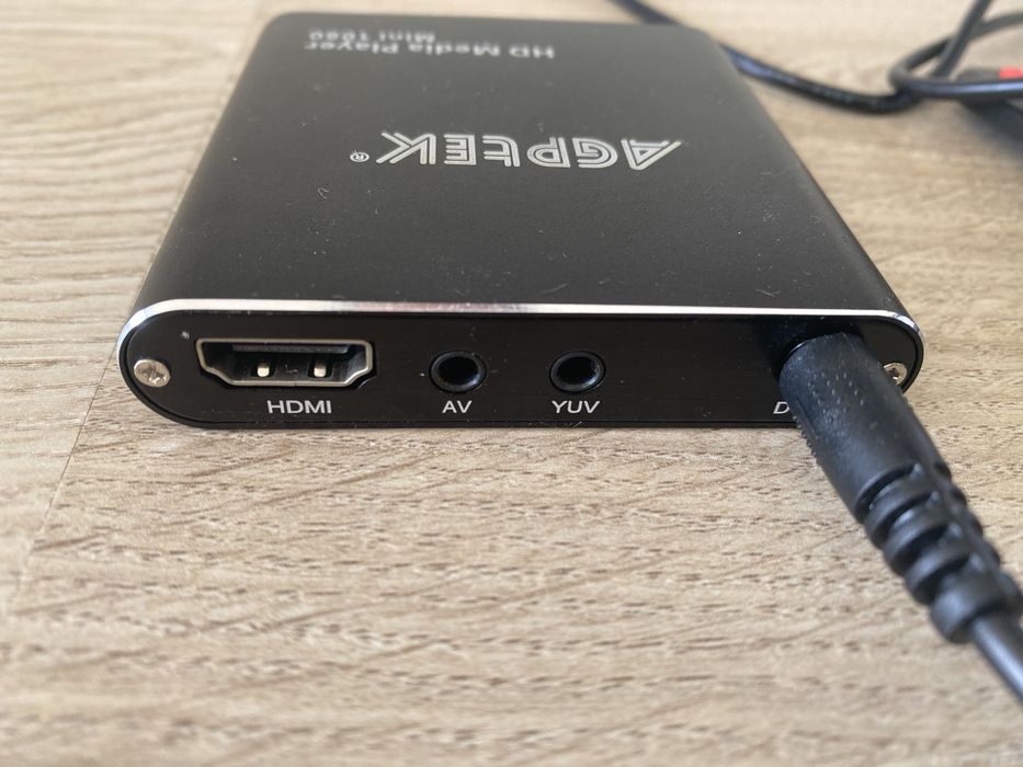 Multi Media Player 1080 AGPTEK leitor sem uso