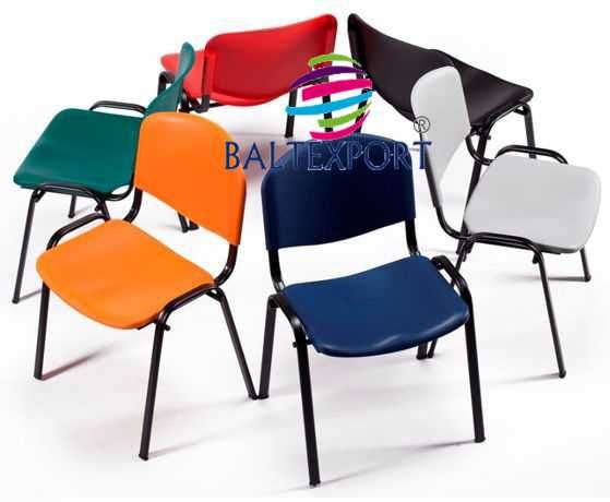 Cadeira Formação c/Palmatória Drt/Esq Assento/Costa Polipropileno Novo