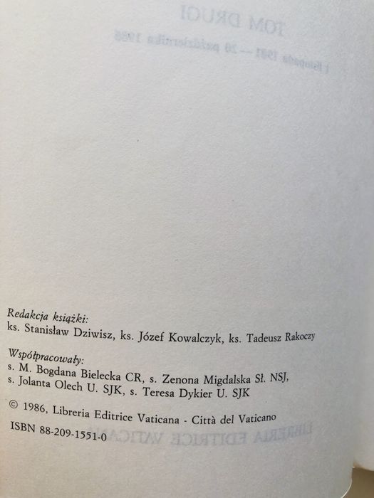 Anioł Pański z Papieżem Janem Pawłem II - tom II