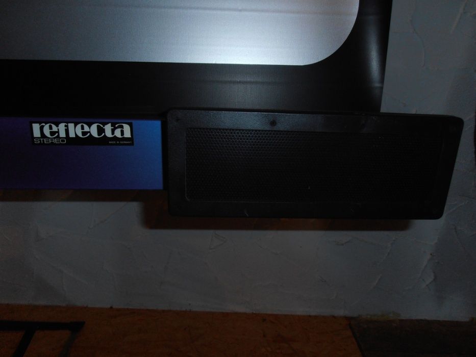 Ekran do projektora Reflecta, projektor,statyw