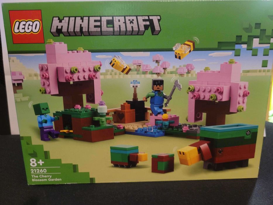 LEGO Minecraft 21260 Wiśniowy ogród – nowy