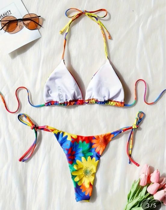 Bikini  florido tam: S