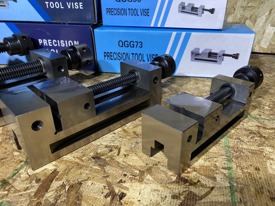 Тиски прицезионые стальные Лещата 50-300 мм