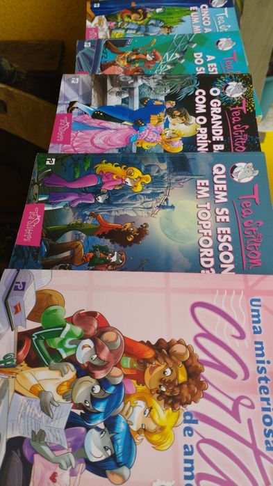 Livros colecção geronimo Stilton