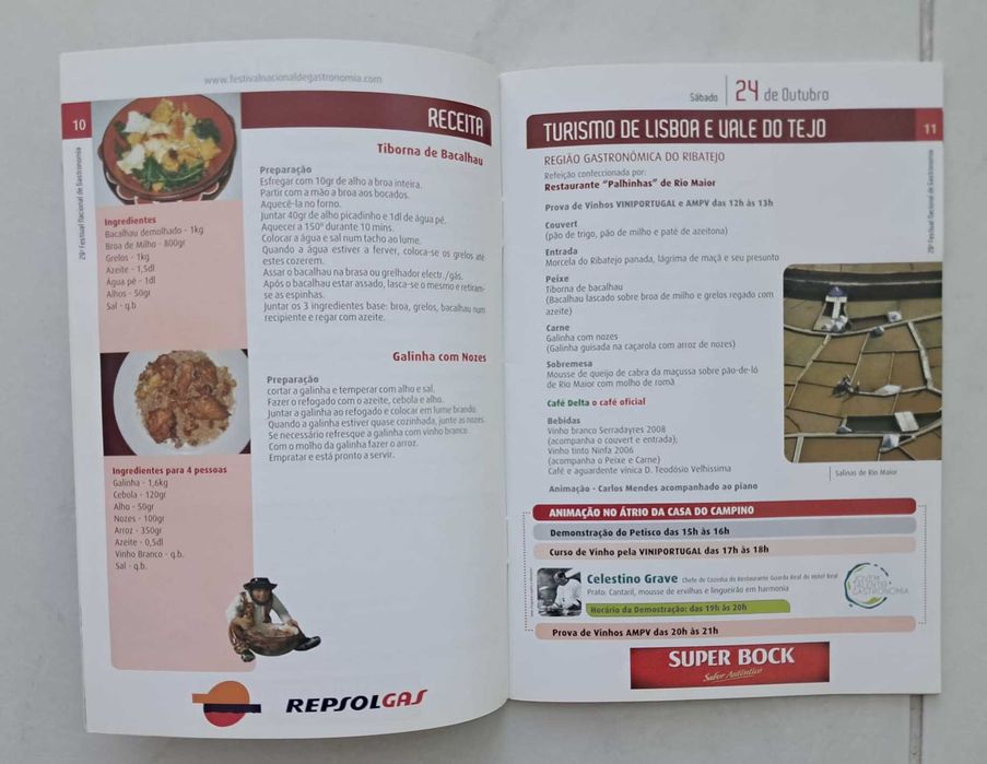 Livro Promocional do 29º Festival de Gastronomia de Santarém