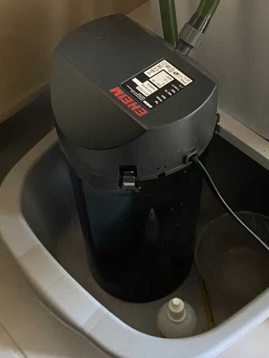 Filtro de água para aquário tartaruga (maior potência) - COMO NOVO