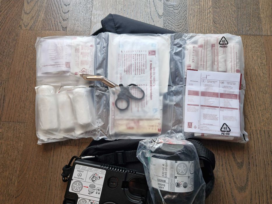 Kompresor zestaw naprawczy Apteczka Mercedes