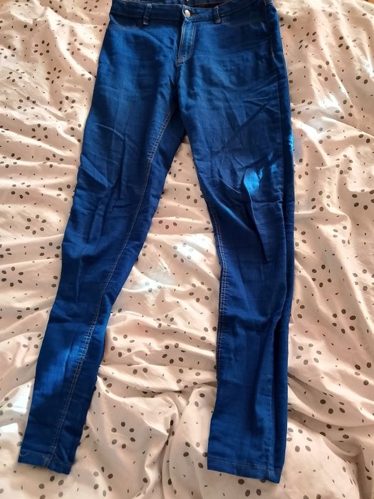 Spodnie jeansowe damskie L XL