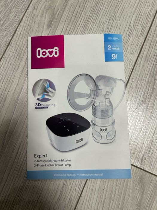 Молоковідсмоктувач Lovi Expert 3D Pumping електричний 2-фазний