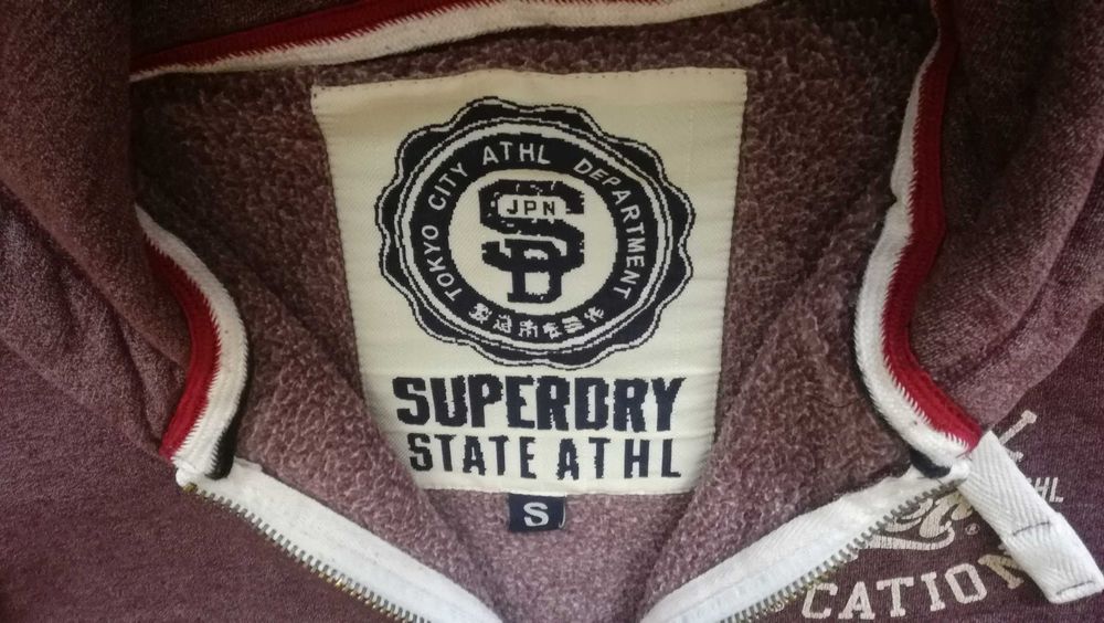 Męska bluza SUPERDRY r.S stan bardzo dobry