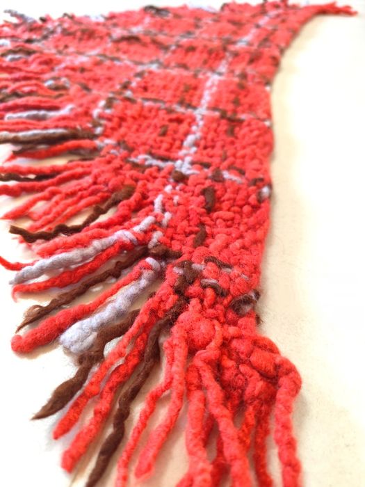 Xaile rústico em Lã para Criança (feito à mão)