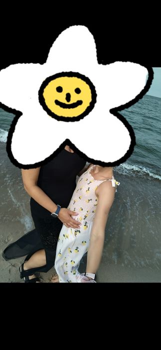 Kombinezon długi szerokie nogawki  na lato h&m 11-12lat 152/158 idealn