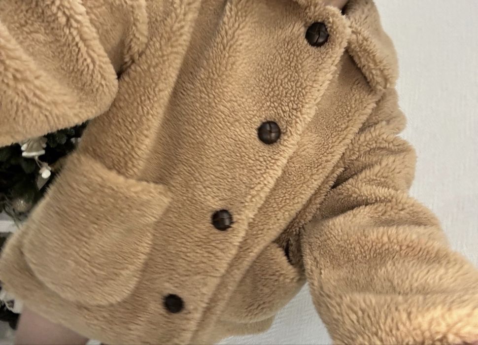 Шуба тедді Zara Teddy розмір L