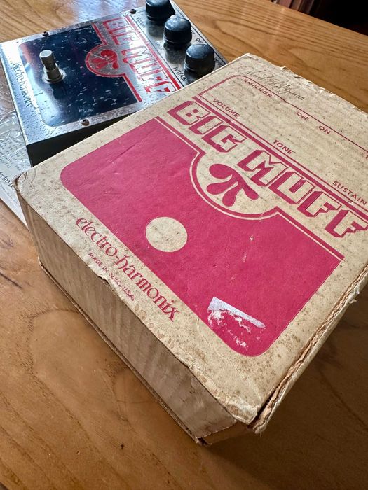 Pedal Electro-Harmonix Big Muff Pi V4 (Op-Amp) – 1978 – Vintage