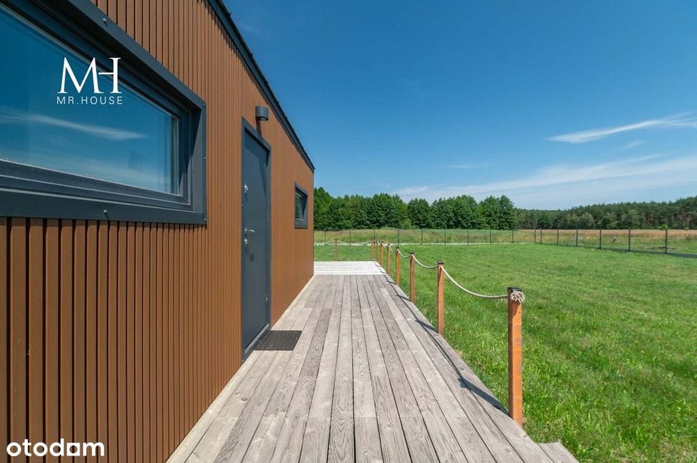 Nowoczesny domek | Działka 1070 m² | przy lesie