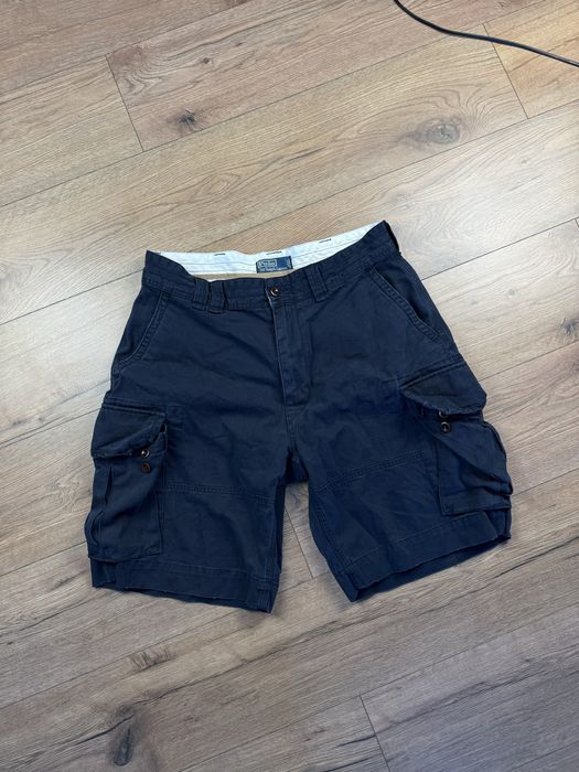 Шорти карго Polo by Ralph Lauren Classic Chino Cargo Shorts Насичений ТЕМНО-СИНІЙ Size 34